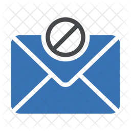 Block Mail  Icon