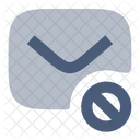Block Mail  Icon