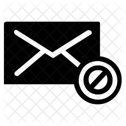 Block Message Icon