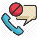 Block Message Block Chat Message Icon