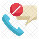 Block Message Block Chat Message Icon