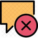 Block Message Block Cancel Icon