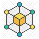 Block Network Blockchain Icon