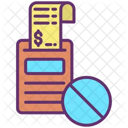 Block Payment Bill  Icon