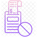 Block Payment Bill Invoice Payment Block Payment Icon