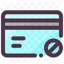 Block Payment Card  Icon