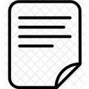 Block Rechts Block Links Dokument Symbol