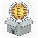 Block Reward Bitcoin Icon