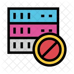 Block Server  Icon