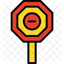 Block Sign  Icon