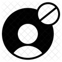 ユーザーをブロック、ユーザー、ブロック アイコン