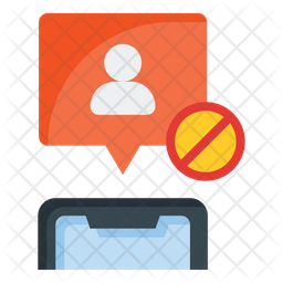 Block User Icon - Download in Flat Style