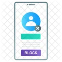 Block User  Icon