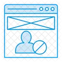 Block user  Icon