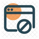 Block Website Block Webpage Ban Website Icon