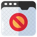 Block Website  Icon