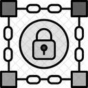 Blockchain Data Currency Icon