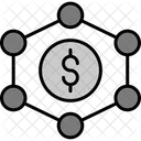 Blockchain Digital Technology Icon