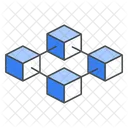 Blockchain Blockchain Technology Dlt Icon