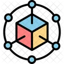 Blockchain Technology Network Icon