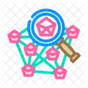 Blockchain Explorer Descentralizado Ícone