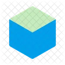 Blockchain Bloc Cube Icône