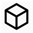 Blockchain Bloc Cube Icône