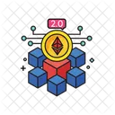 Blockchain 2.0  Icon