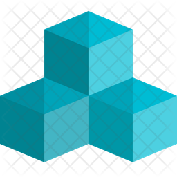 Blockchain Icon - Download in Flat Style