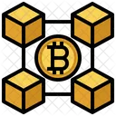 Blockchain Market Cryptocurrency Icon