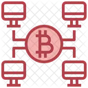 Blockchain Crypto Network Crypto Connection Icon