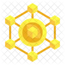 Blockchain Structure Network Icon