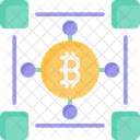Blockchain Cryptocurrency Block Icon