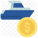 Blockchain Transfer Finances Icon