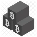 Blockchain Reseau Decentralise Blockchain Publique Icône