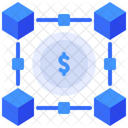 Blockchain Icon - Download in Flat Style