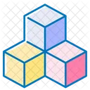 Blockchain Block Structure Icon