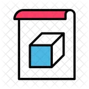 Blockchain Cube File Icon