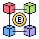 Blockchain Network Cryptocurrency Icon
