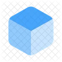 Blockchain Cube Geometry 아이콘