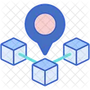Blockchain Address  Icon