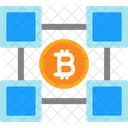Blockchain Bitcoin Blockchain Bitcoin Icon
