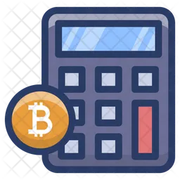 Blockchain Calculation  Icon