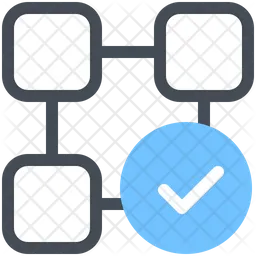 Blockchain Check  Icon