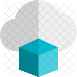 Blockchain Cloud  Icon