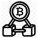 Blockchain Crypto  Icon