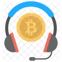 Blockchain Customer Service  Icon