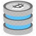 Blockchain Database Bitcoin Database Blockchain Icon