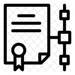 Blockchain document Icon
