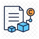 Blockchain document  Icon